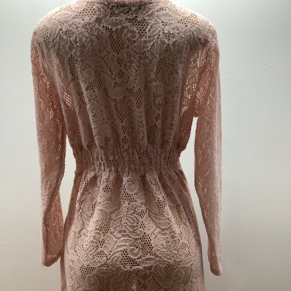 Emperice Size Medium Knitted 3 Button Closure Long Sleeve Cover Up. New - Picture 6 of 10